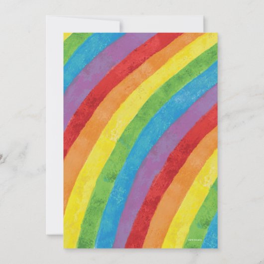 Sesamstraat Karakter Illustratie Verjaardag Bedankkaart (Achterkant)