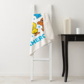 Sesamstraat Karakter Sherpa Deken (In situ)