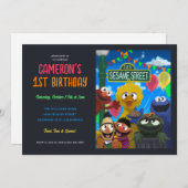 Sesamstraat Karakter Verjaardag illustratie Kaart (Voorkant / Achterkant)