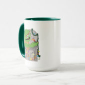 Sesamstraat | Kerst Oscar de Grouch Mok (Voorkant links)