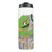 Sesamstraat | Kerst Oscar de Grouch Thermosbeker (Voorkant)