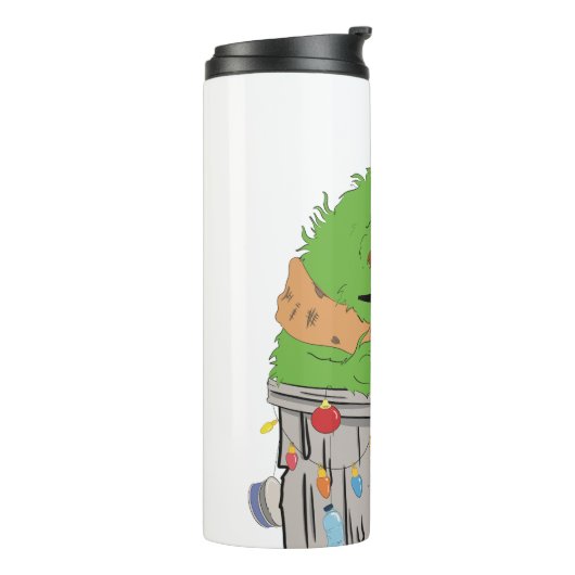 Sesamstraat | Kerst Oscar de Grouch Thermosbeker (Gedraaid links)