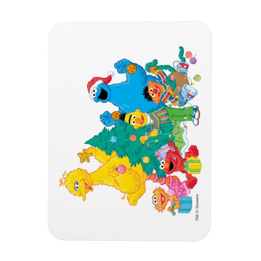 Sesamstraat | kerstcadeaus magneet (Verticaal)