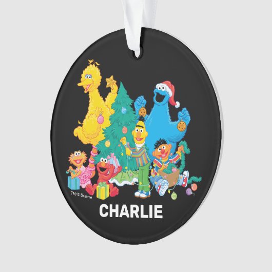 Sesamstraat | kerstcadeaus ornament (voorkant)