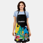 Sesamstraat | kerstcadeaus schort (Gedragen)