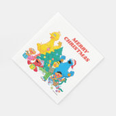 Sesamstraat | kerstcadeaus servet (Hoek)