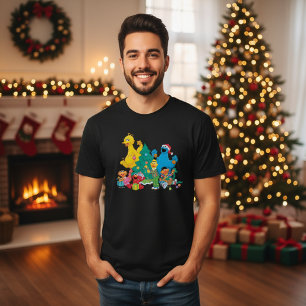 Sesamstraat kerstcadeaus t-shirt