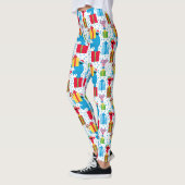 Sesamstraat kerstcadeautjes patroon leggings (Links)