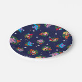 Sesamstraat Kerstmis - Grote Patroon Papieren Bordje (Gekanteld)