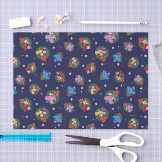 Sesamstraat Kerstmis - Grote Patroon Tissuepapier (Craft)