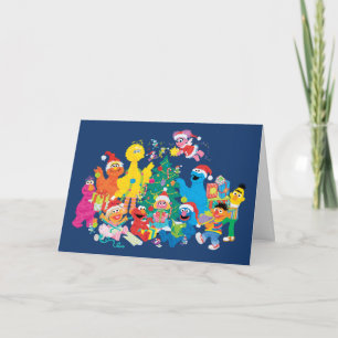 Sesamstraat  Kerstmis met de Hele Gang Kaart