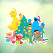 Sesamstraat | Kerstmis Raamsticker (Vel 3)