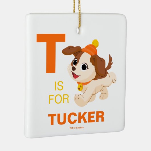 Sesamstraat | Kersttango Keramisch Ornament (Rechts)