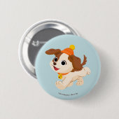 Sesamstraat | Kersttango Ronde Button 5,7 Cm (Voorkant /achterkant)