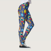 Sesamstraat kerstverlichting patroon leggings (Rechts)