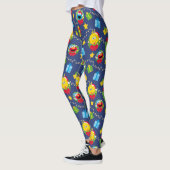 Sesamstraat kerstverlichting patroon leggings (Links)