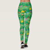 Sesamstraat kerstverlichting patroon leggings (Achterkant)
