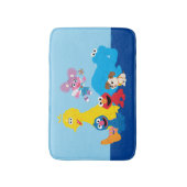 Sesamstraat | Kleurrijke Sesamstraat Vrienden Badmat (Voorkant Verticaal)