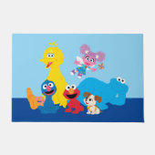 Sesamstraat | Kleurrijke Sesamstraat Vrienden Deurmat (Voorkant)