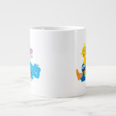 Sesamstraat | Kleurrijke Sesamstraat Vrienden Grote Koffiekop (Voorkant)