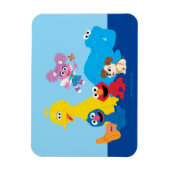 Sesamstraat | Kleurrijke Sesamstraat Vrienden Magneet (Verticaal)