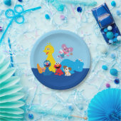 Sesamstraat | Kleurrijke Sesamstraat Vrienden Papieren Bordje (Feest)