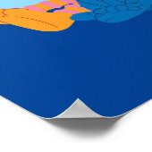 Sesamstraat | Kleurrijke Sesamstraat Vrienden Poster (Hoek)