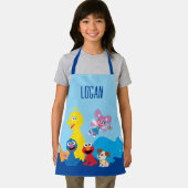 Sesamstraat | Kleurrijke Sesamstraat Vrienden Schort (Insitu)