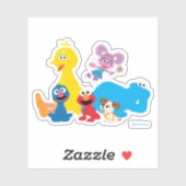 Sesamstraat | Kleurrijke Sesamstraat Vrienden Sticker (Vel)