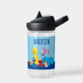 Sesamstraat | Kleurrijke Sesamstraat Vrienden Waterfles (Links)