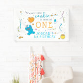 Sesamstraat | Koekjesmonster 1e verjaardag Spandoek (Insitu)