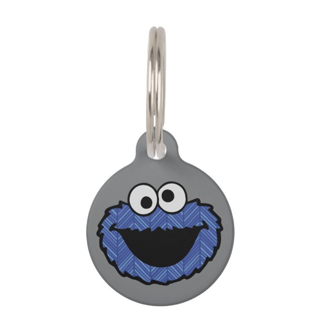 Sesamstraat | Koekjesmonster | 80's Throwback Huisdierpenning (Voorkant)