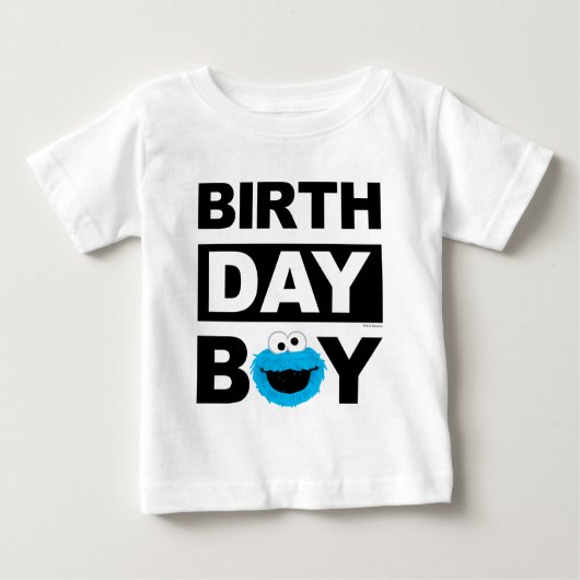 Sesamstraat | Koekjesmonster - Birthday Boy Baby (Voorkant)