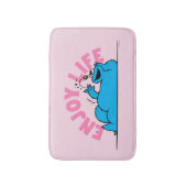 Sesamstraat | Koekjesmonster geniet van het leven Badmat (Voorkant Verticaal)