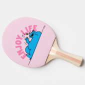 Sesamstraat | Koekjesmonster geniet van het leven Tafeltennisbatje (Zijkant)