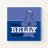 Sesamstraat | Koekjesmonster Haal adem Notitieboek (Achterkant)