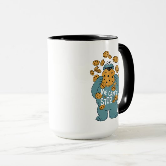 Sesamstraat | Koekjesmonster - Ik kan niet stoppen Mok (Voorkant rechts)