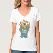 Sesamstraat | Koekjesmonster - Ik kan niet stoppen T-shirt (Voorkant)