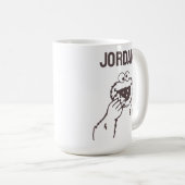 Sesamstraat | Koekjesmonster | Jouw namen toevoege Koffiemok (Voorkant rechts)