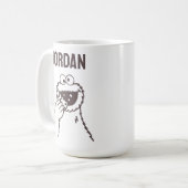 Sesamstraat | Koekjesmonster | Jouw namen toevoege Koffiemok (Voorkant links)