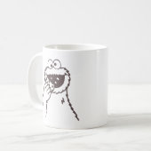 Sesamstraat | Koekjesmonster Koffiemok (Voorkant links)