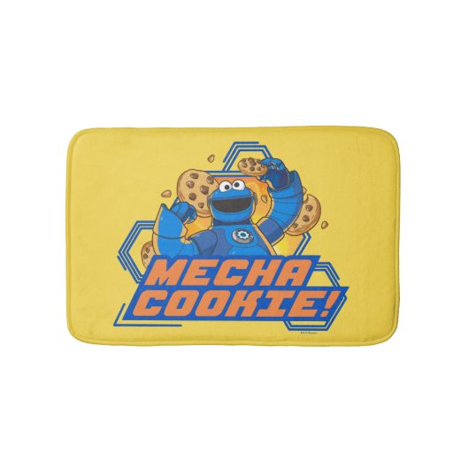 Sesamstraat | Koekjesmonster Mecha Cookie. Badmat (Voorkant)