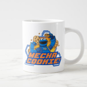 Sesamstraat   Koekjesmonster Mecha Cookie. Grote Koffiekop