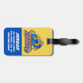 Sesamstraat | Koekjesmonster | Naam toevoegen Bagagelabel (Achterkant horizontaal)