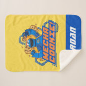 Sesamstraat | Koekjesmonster | Naam toevoegen Sherpa Deken (Voorkant (horizontaal))