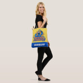 Sesamstraat | Koekjesmonster | Naam toevoegen Tote Bag (Op model)