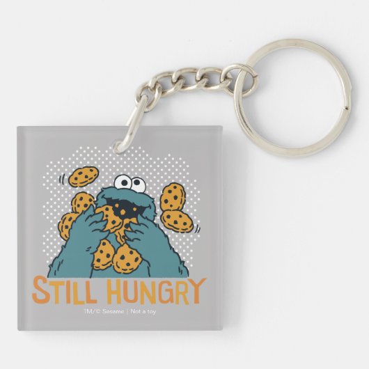 Sesamstraat | Koekjesmonster - nog steeds Hongarij Sleutelhanger (Achterkant)