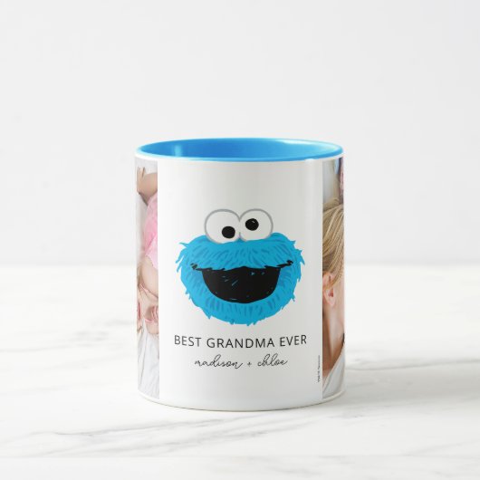 Sesamstraat Koekjesmonster | Oma - Foto Mok (Midden)