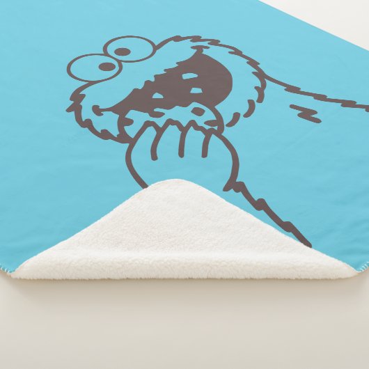 Sesamstraat | Koekjesmonster Sherpa Deken (3/4)