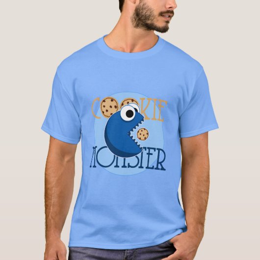 Sesamstraat | Koekjesmonster T-shirt (Voorkant)